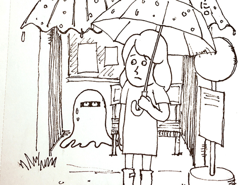 【はみだし日記】雨音