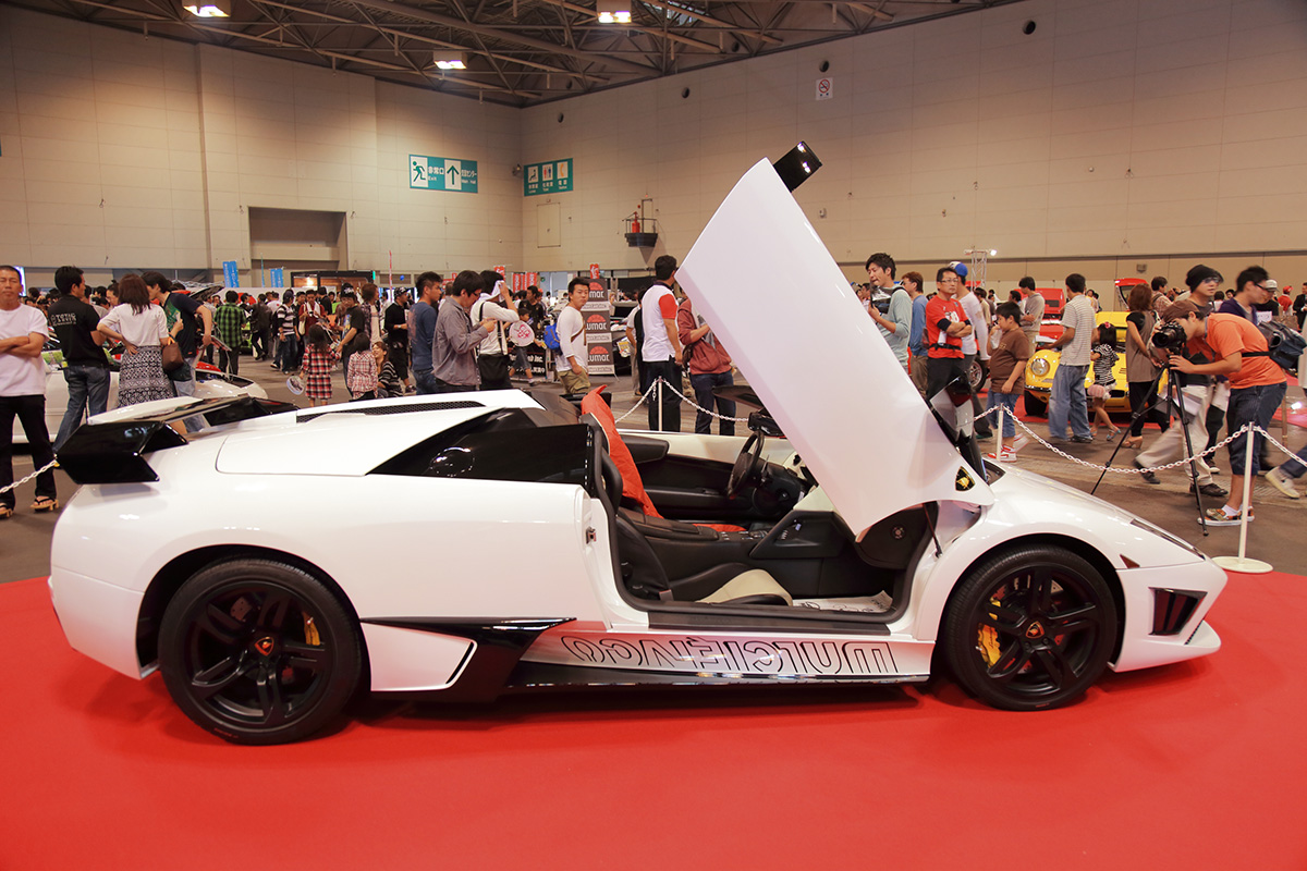AUTO LEGEND 2010会場に展示されたランボルギーニ